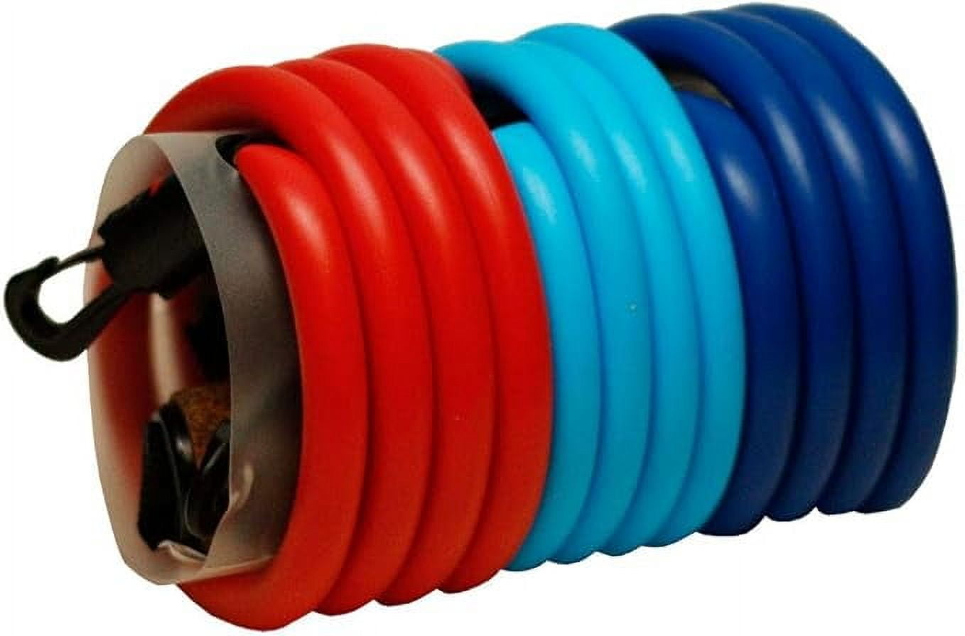 Resistance Band Latex Free: Effective Workout Tool for Fitness Pros - Adjustable, Durable, and Convenient with Travel Pouch