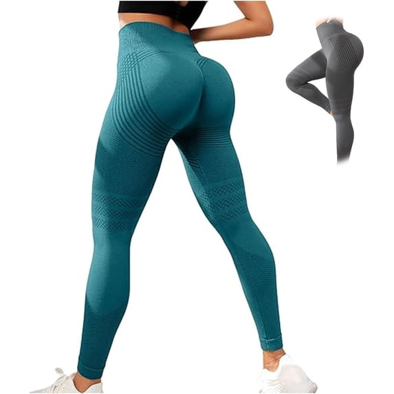 Resistance Band Leggings, High Waist Butt Lifting Built in Band Cellulite Leggings 3D Compression Workout Yoga Pants
