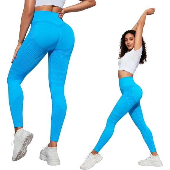 Resistance Band Leggings, Leggings with Resistance Bands, High Waisted Butt Lifting Yoga & Gym Pants for Women