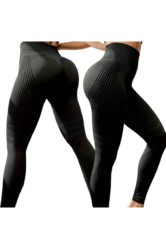Resistance Band Leggings, Leggings with Resistance Bands, High Waisted Butt Lifting Yoga & Gym Pants for Women