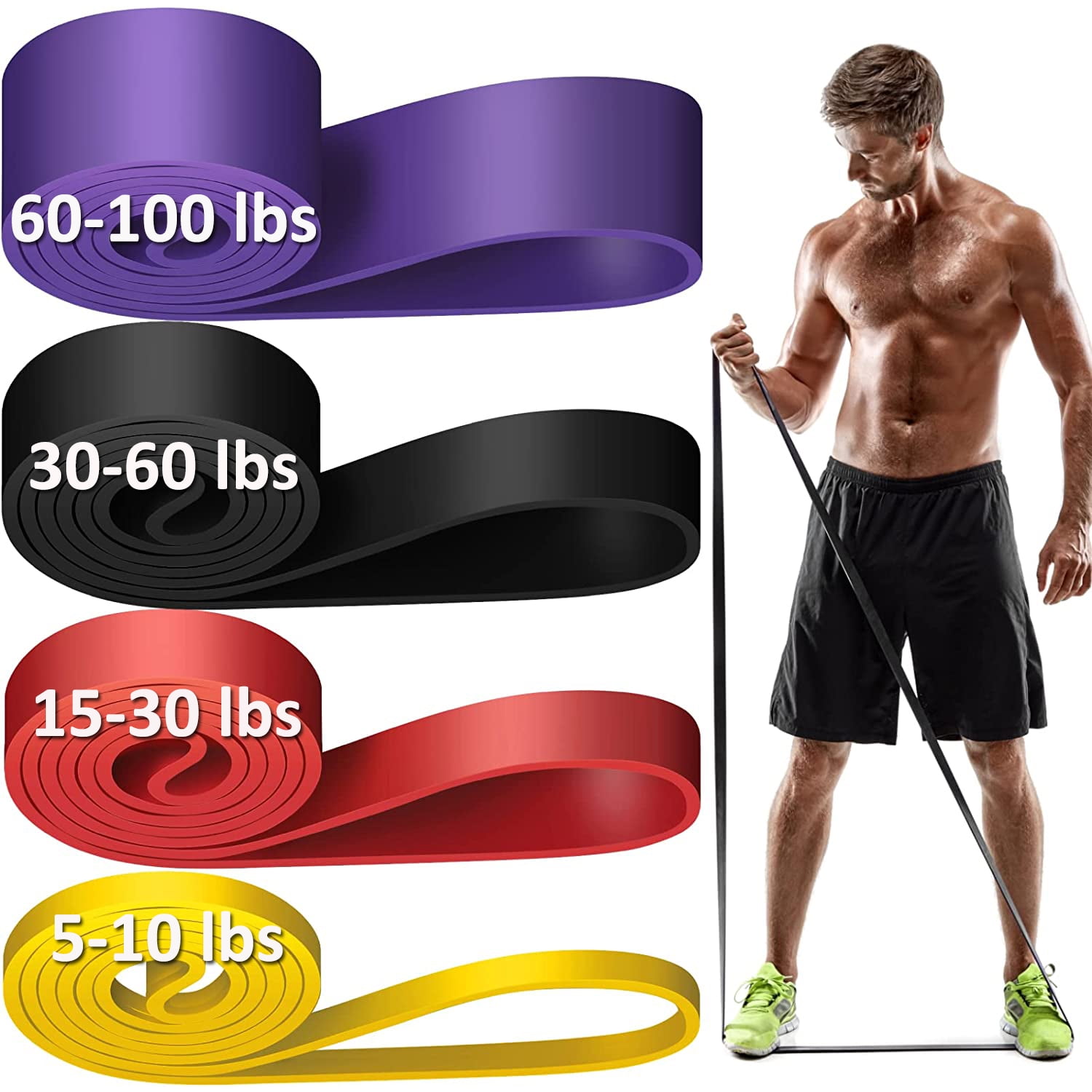 Resistance Band, Pull Up Bands, Pull Up Assistance Bands, Workout Bands