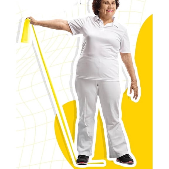 Resistance Band with Handles Chair Exercise Equipment