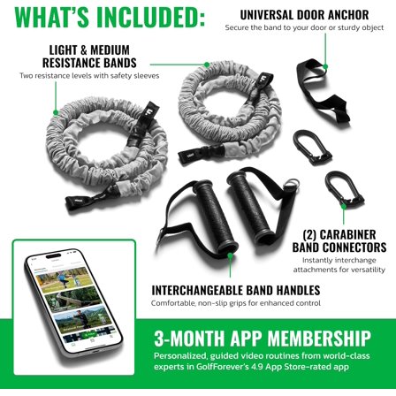 Resistance Bands + 3-Month App Membership