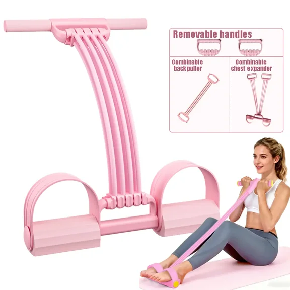 Resistance Bands, 5-Pack Ankle Band Set for Leg and Hip Training – TPE Material Band for Women Men, with Comfortable Grip, Ideal for Home Workouts, Exercise Equipment,Yoga Gym Fitness, Adjustable