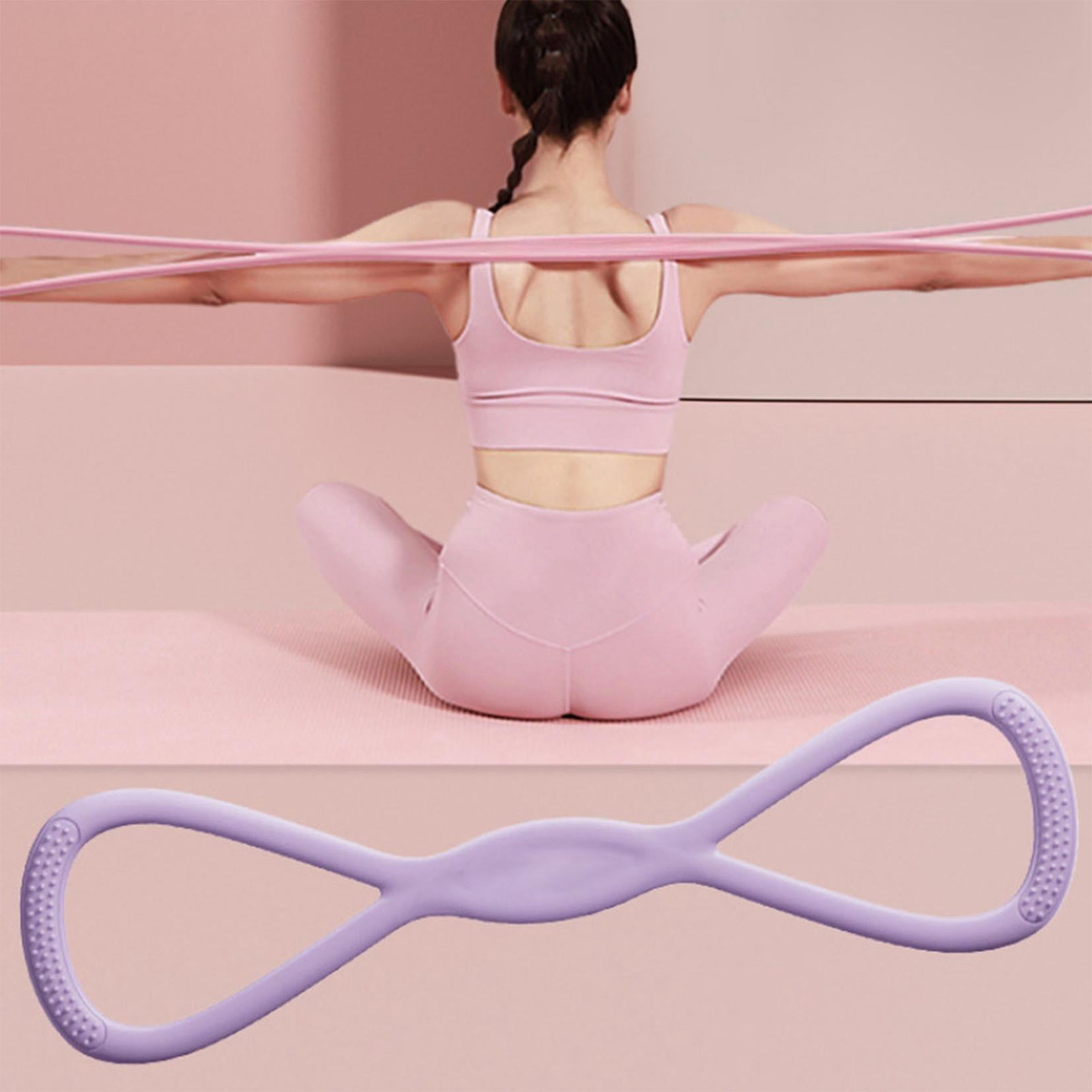Resistance Bands, 8 Shaped Resistance Band For Women Men, 8 Shaped Resistance Rubber Band For Arms, Back, Shoulder Stretch With Handles, Gift For Sports Lover/Beginner, Not Break, Portable