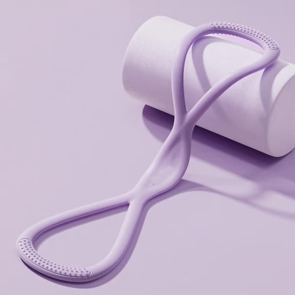 Resistance Bands, Figure 8 Exercise Bands for Women Men, 8 Shaped Resistance Rubber Band for Arms, Back, Shoulder Stretch with Handles, Gift for Sports Lover/Beginner, Not Break, Portable