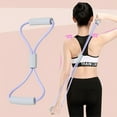 thumbnail image 1 of Resistance Bands Figure 8 Resistance Band Figure 8 Exercise Bands for Women Men 8 Shaped Resistance Bands for Arms Chest Expander Yoga Gym Fitness Pulling Rope Elastic Arm and Shoulder Stretch Bands, 1 of 7