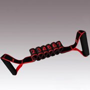 Resistance Bands, Gaqring 8-Segmented Adjustable Yoga Exercise Bands, Premium Elastic Stretching Straps for Home Gym Workouts with Handles