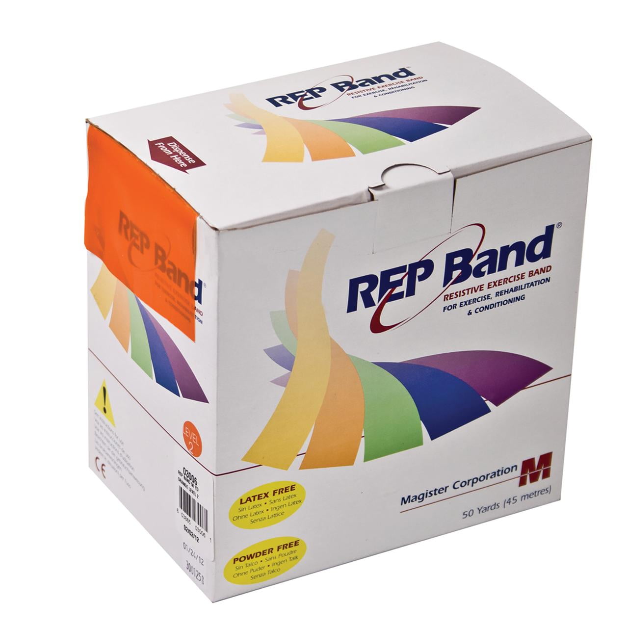 Resistance Bands Latex Free Level 3 Medium Walmart