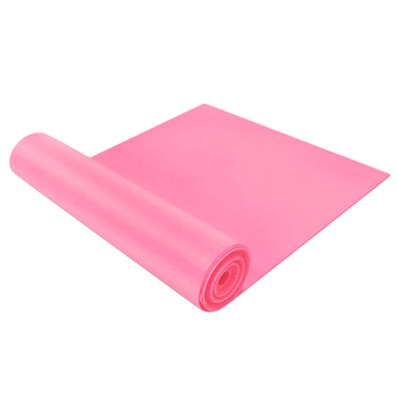 Resistance Bands, Natural Latex Elastic Strength Training Bands, 16.4ft. Long , Shoulder Trainer or The Gym Workouts Pink