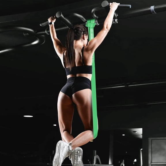 Resistance Bands, Pull Up Bands, Workout Bands with Door Anchor for Body Stretching and Crossfit Training at Home or Gym