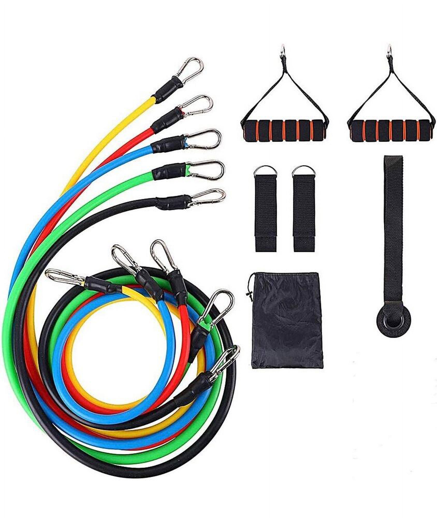 Resistance Bands Set Exercise Bands, Door Anchor, Ankle Straps