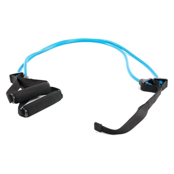 Resistance Bands Set with Handles - V-Shaped Double Cord Strength Training Tubes for Fitness, Speed & Agility - Exercise Bands for Men & Women - Athletic, Cross Training Equipment