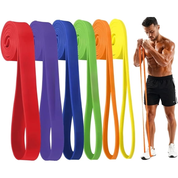 Resistance Bands Set, Pull Up Assist Bands - Stretch Resistance Band - Mobility Band Powerlifting Exercise Bands for Resistance , Physical , Workouts