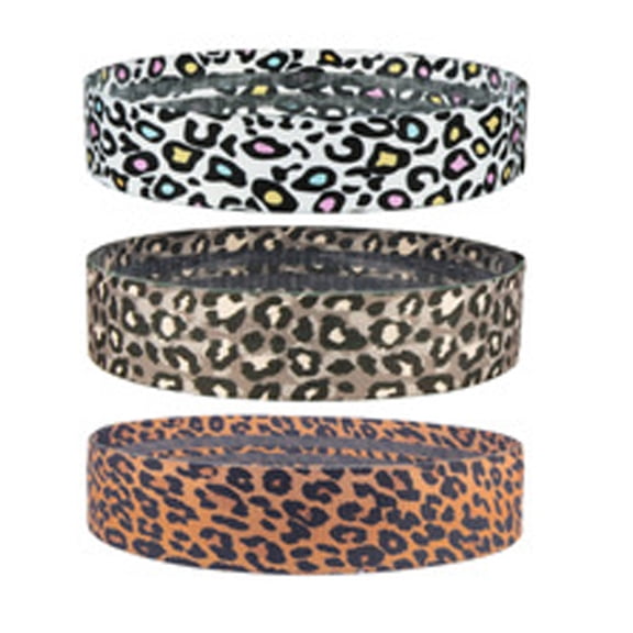 Resistance Bands, Stretch Bands for Exercise, Squat Bands for Butt and Thighs/Legs-Leopard print set