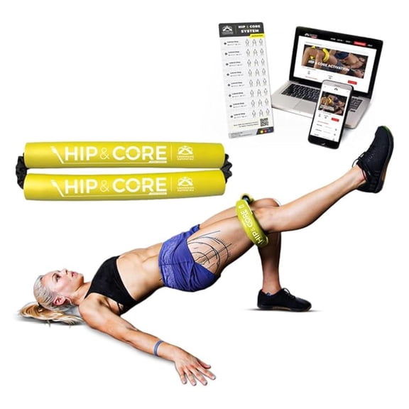 Resistance Bands for Women - Hip & Glute Bands Loop for Legs and Butt - Home Workout Bands for Strengthening, Physical Therapy & Pain Relief - Includes Exercise Guide