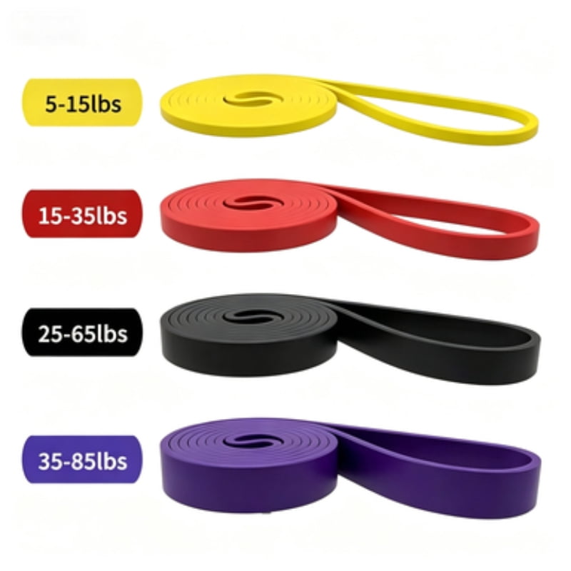 Resistance Bands for Working Out, 4-Level Pull Up Assistance Bands, Exercise Bands for Women & Men, Stretch Workout Bands for Full-Body Training, Fitness, Physical Therapy, Pull Up Bands at Home, Gym