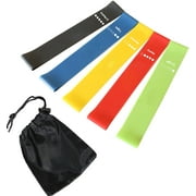 Resistance Bands for Working Out, Elastic Exercice Loop Bands for Physical Therapy, Yoga Starter Set of Stretch Bands for Booty Legs, Pilates Flexbands