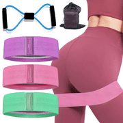Resistance Bands for Legs and Butt Exercise Bands Workout Bands for Women Exercise Bands In Fitness Squat Glute Hip Training Yoga Starter Set