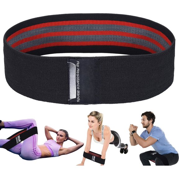 Resistance Bands for Women & Men Fabric Exercise Bands Booty Bands Excersize Glute Squat and Workout Bands Loops Fitness Resistant Band