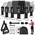 thumbnail image 1 of Resistance Bands for Working Out 270 lbs Black Grey, 1 of 1
