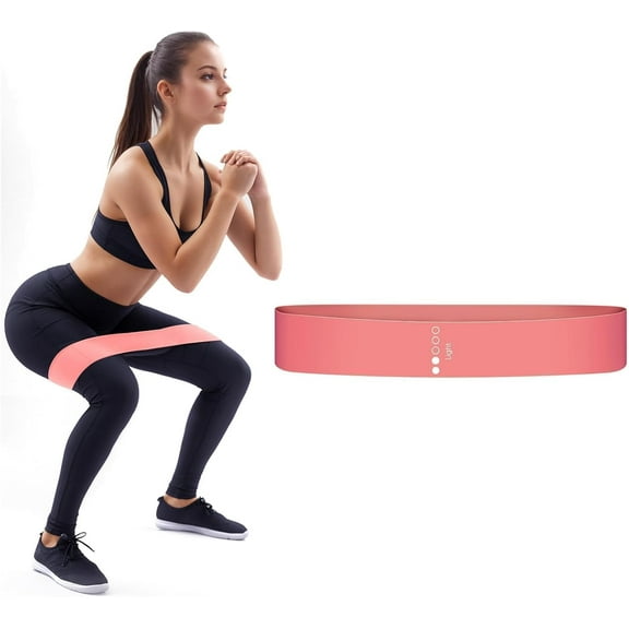 Resistance Bands for Workouts, Rubber Bands for Home Gym & Stretching, Exercise Gear for Women & Men - Great for Yoga, Pilates