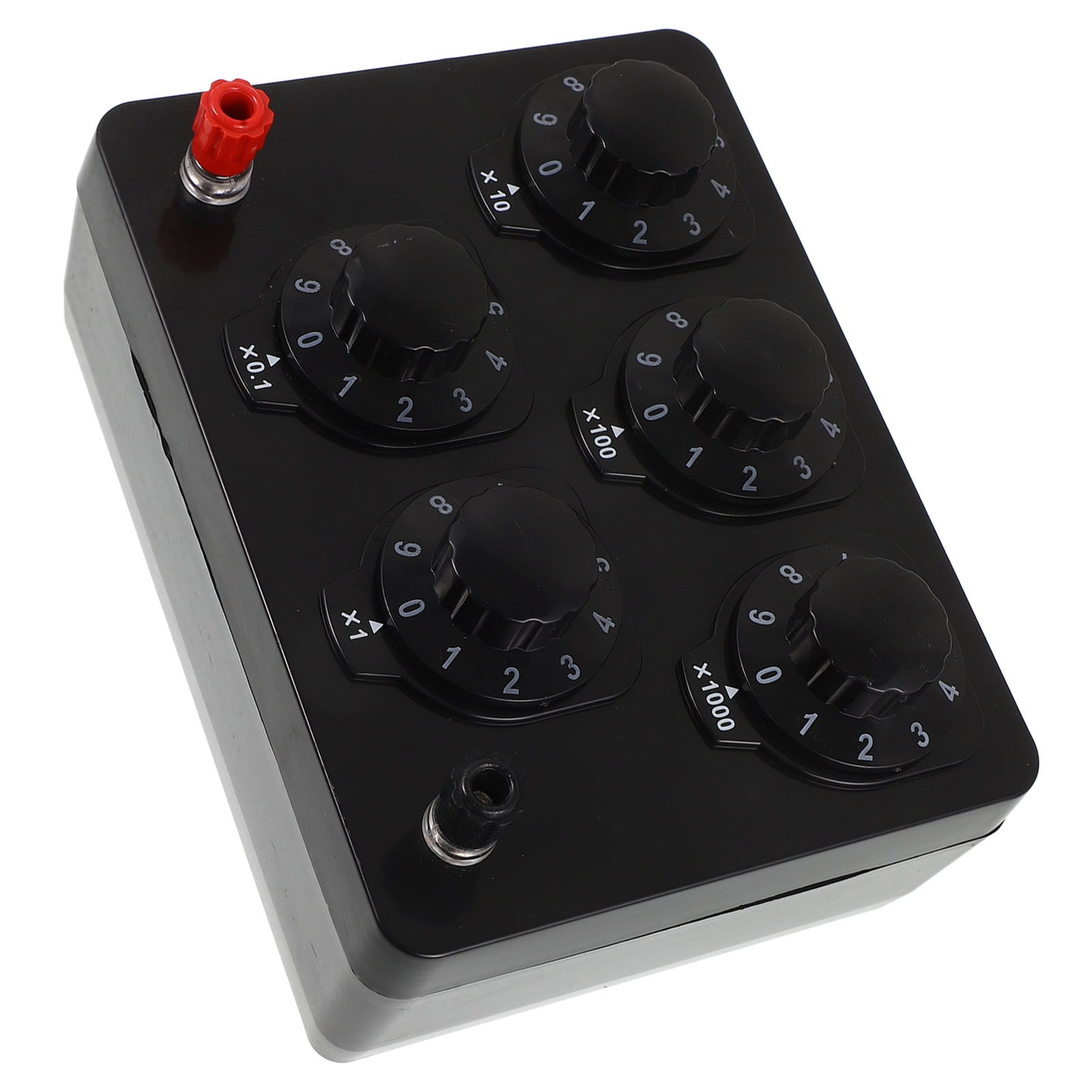 Resistance Box Adjustable Resistance Box Physical Electrical Adjustment Resistance Box 0-9999 Ohm