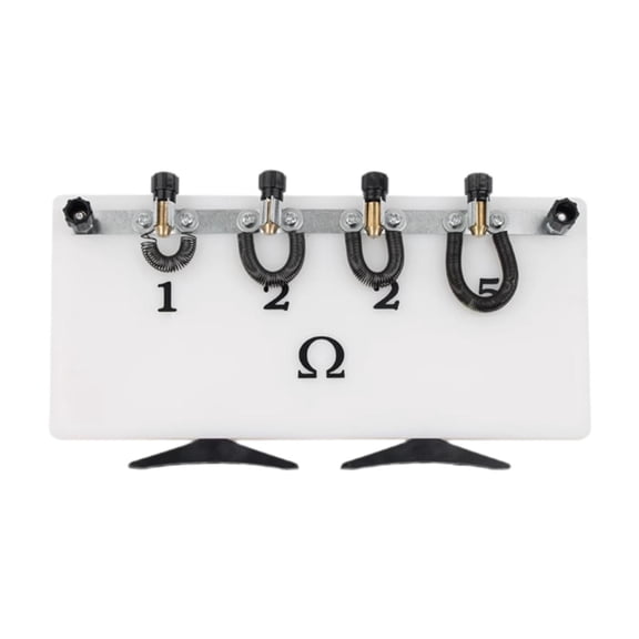 Resistance Box Resistor Substitution Box Variable Decade Resistor Compact Size for High School Science Lab Students