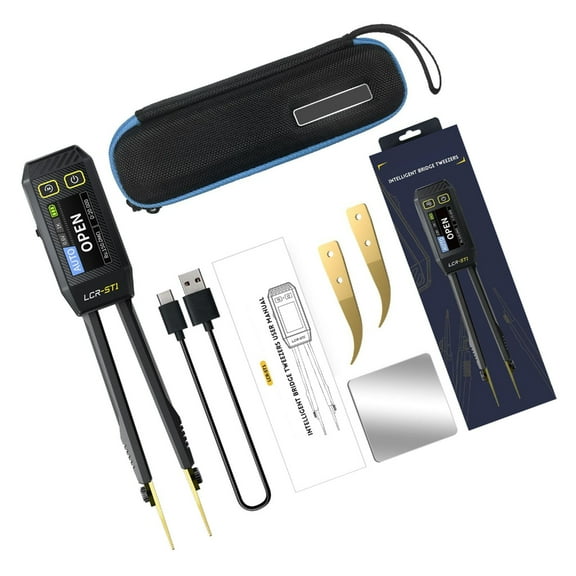 Resistance Capacitance Inductance Continuity Diode Tools Tweezer Tester Tweezer Tester Meter