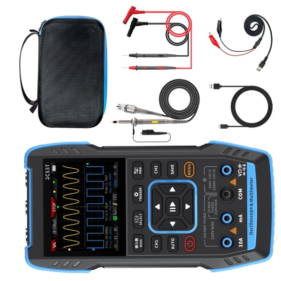 Resistance Capacitance Multimeter 250MSa/s Sampling Rate Signal Generator