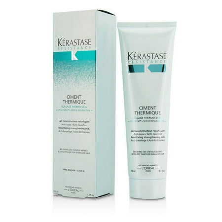 Resistance Ciment Thermique Resurfacing Strengthening Milk Blow-Dry Care (For Damaged Hair)-150ml/5.