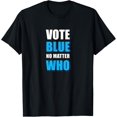 thumbnail image 1 of Resistance Liberal: Vote Blue No Matter Who Resister T-Shirt, 1 of 4