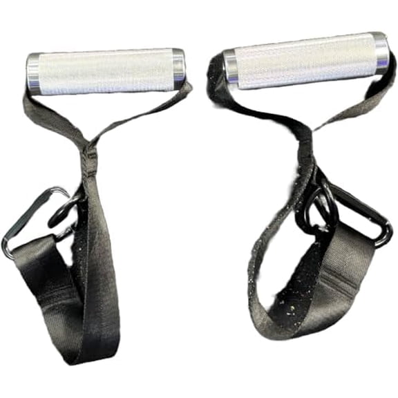 Resistance Loop Band Handles with Knurled Aluminum Grip for Cable Exercises and Neutral Grip Pull-Ups$$Sport & Recreation Other