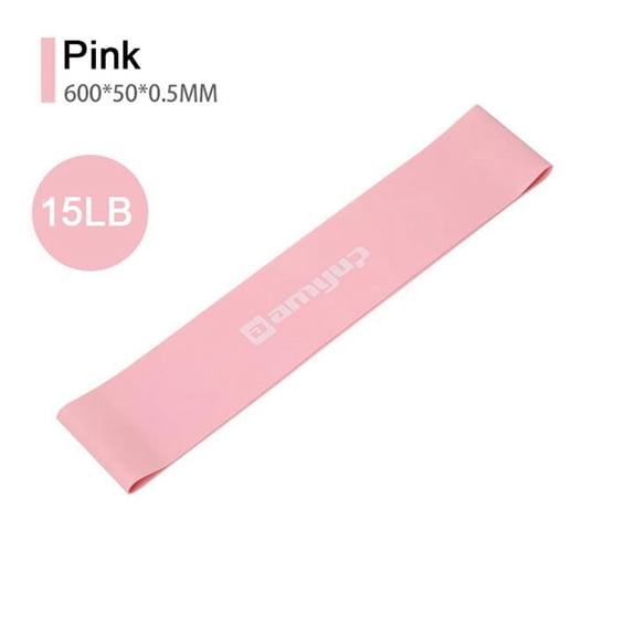 Resistance Loop Bands Strength Fitness Gym Exercise Yoga Workout Pull up