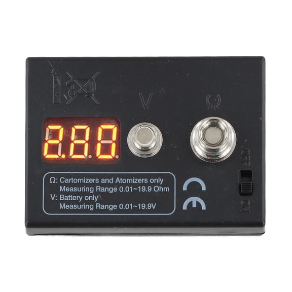 Resistance Ohmmeter Measurement Reader Coil Tester Wire DIY Tool for Atomizer