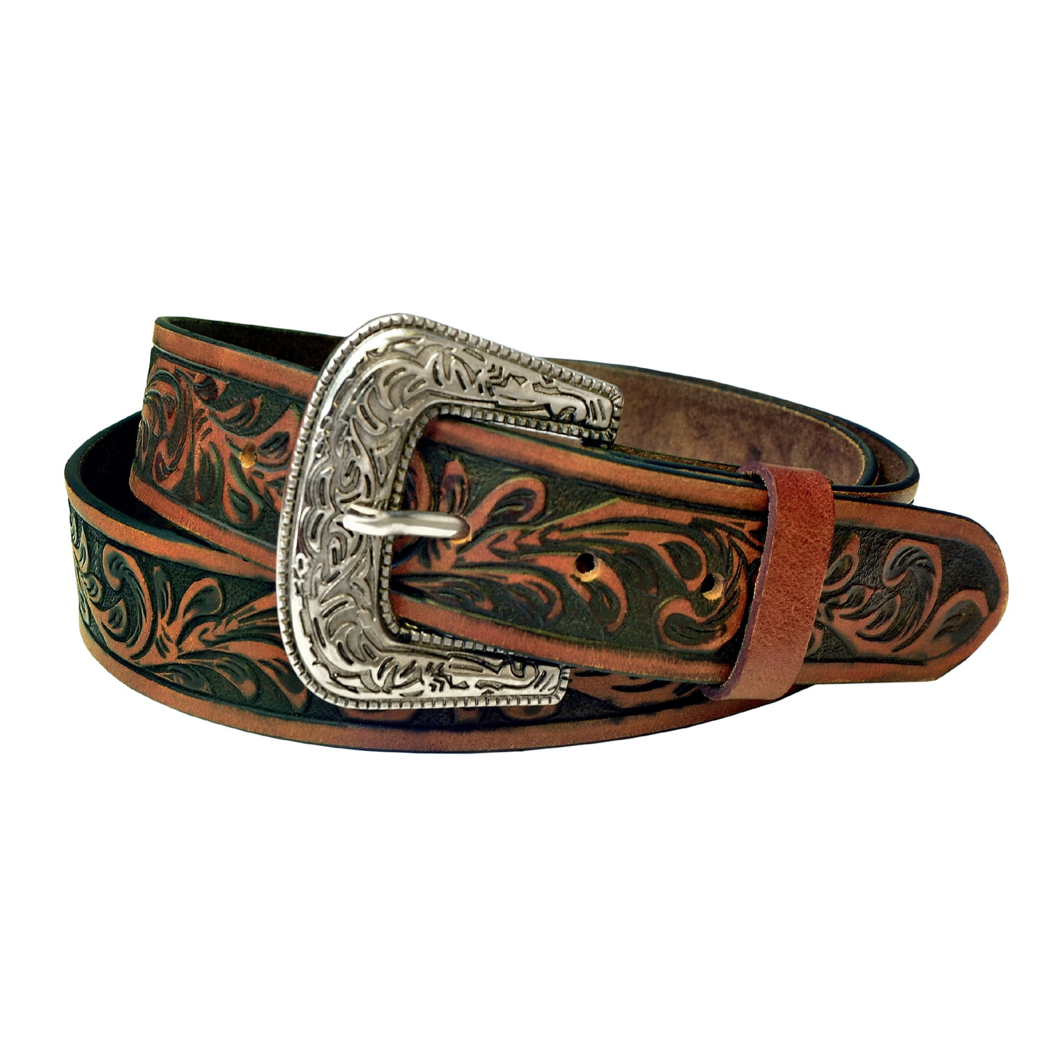 Resistance Premium Leather Western Cowboy Belts No Buckle Stylish and