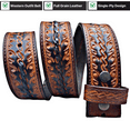 thumbnail image 1 of Western Leather Belt Without Buckle – Hand-Tooled Full-Grain Cowboy Belt Strap for Men’s & Women’s Casual Wear, Plus Sizes Available, 1 of 7