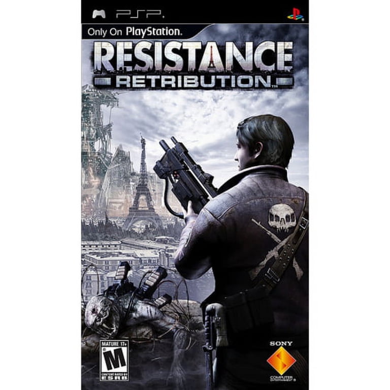 Sony, Resistance: Retribution, Playstation Portable PSP Game