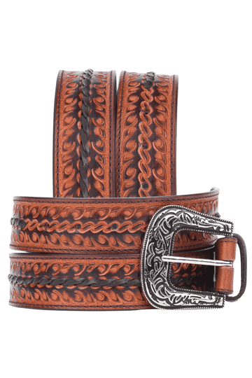 Floral Leather Belt Patterns display picture 1
