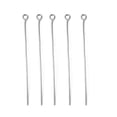 thumbnail image 1 of Resistant 304 Stainless Steel Eye Pin Stainless Steel Color 50mm Hole: 2mm Pin: 0.7mm, 1 of 5