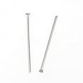 thumbnail image 1 of Resistant 304 Stainless Steel Flat Head Pins Stainless Steel Color 20x0.8mm Head: 2mm DIY, 1 of 1