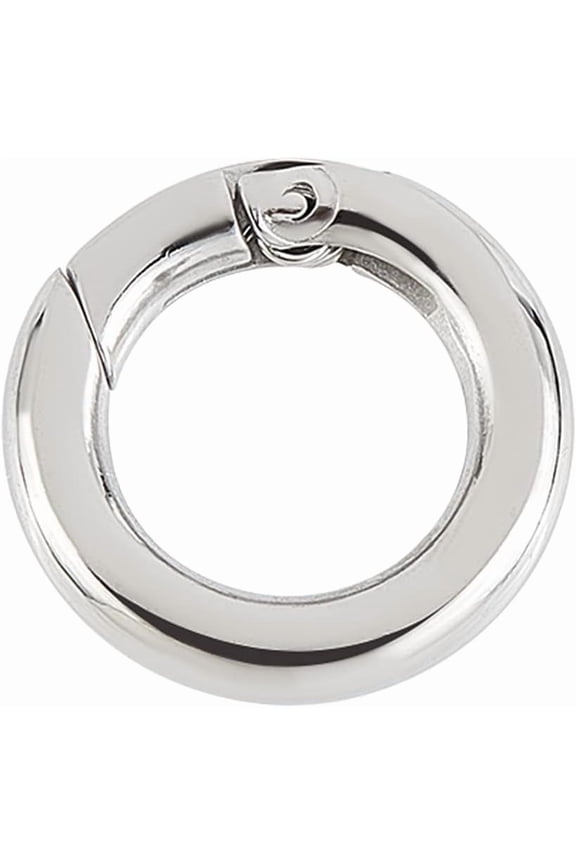 Resistant 304 Stainless Steel Spring Gate Rings O Rings Ring Stainless Steel Color 15x2.8mm Inner Diameter: 9.6mm