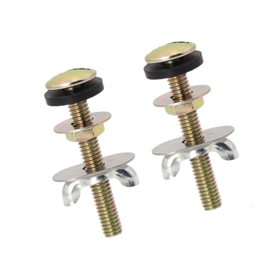 Resistant Bathroom Bolts Kit with Nuts for Secure Toilet Tank Installation
