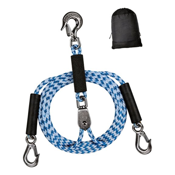 Resistant Saltwater Dock Line With Stainless Steel Hook Suitable For Surfing And Anchoring