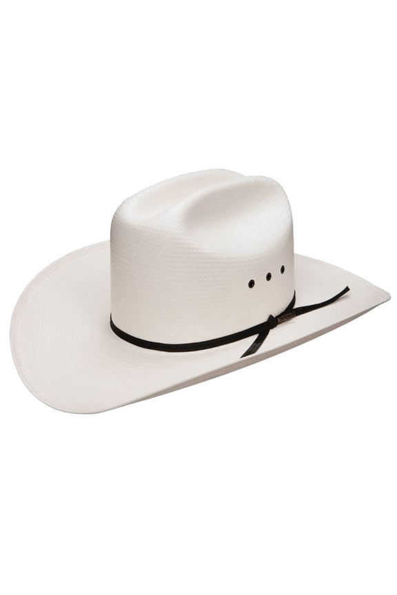 10X Long Cattleman Straw Cowboy Hat