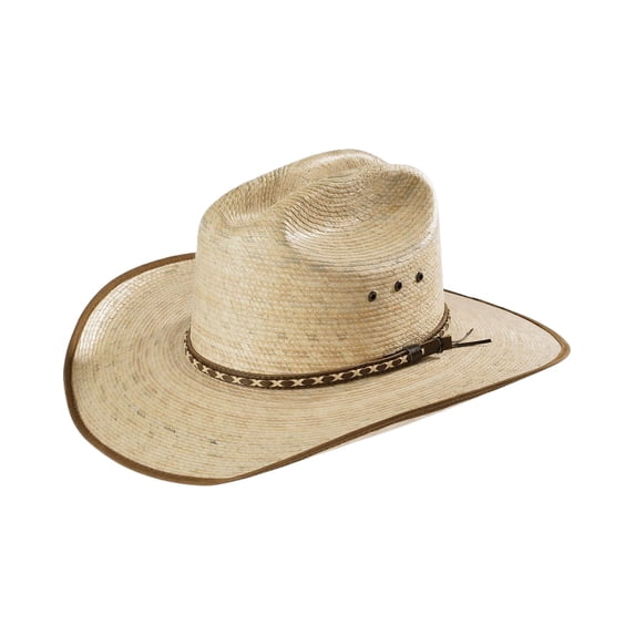 Resistol Boys' Brush Hog Jr. Straw Cowboy Hat Tan One Size