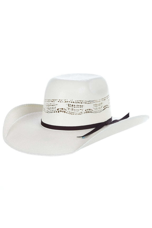 Boys  Buckeye Jr 4` Brim Straw Hat OS