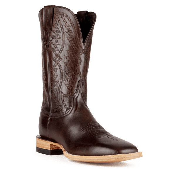 Resistol Chocolate Harman Square Toe - Boot Mens Western - Rb0509082Ss