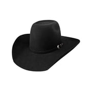 Resistol Cowboy Hat Mens Tuff Hedeman Pay Window 7 1/8 Black RWPYWD-904207