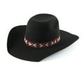 thumbnail image 1 of Resistol Men's Hooey by Presidio 4X Hat Black 7 1/2, 1 of 3